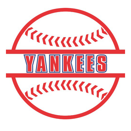 Baseball New York Yankees Logo iron on paper